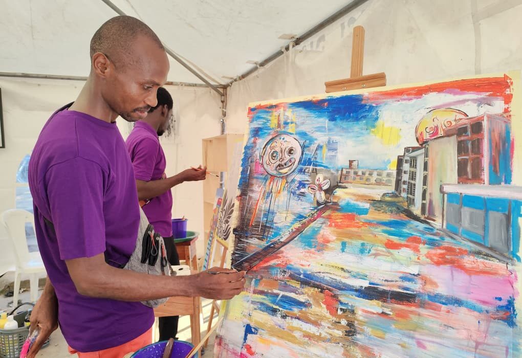 FOK’ART au cœur du CAYAFE : quand l’art visuel redonne une âme au Camp Yabassi