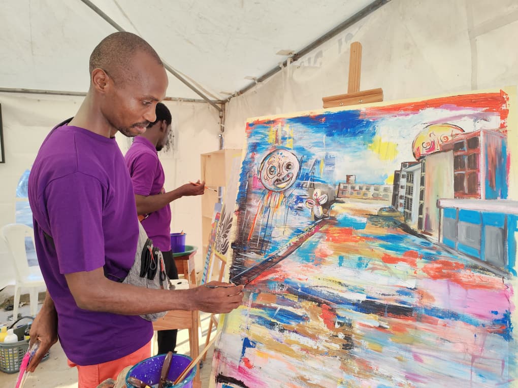 FOK’ART au cœur du CAYAFE : quand l’art visuel redonne une âme au Camp Yabassi